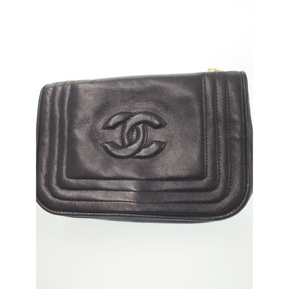 Chanel Coco Mark Chain Shoulder Bag Black - Picture 6 of 9